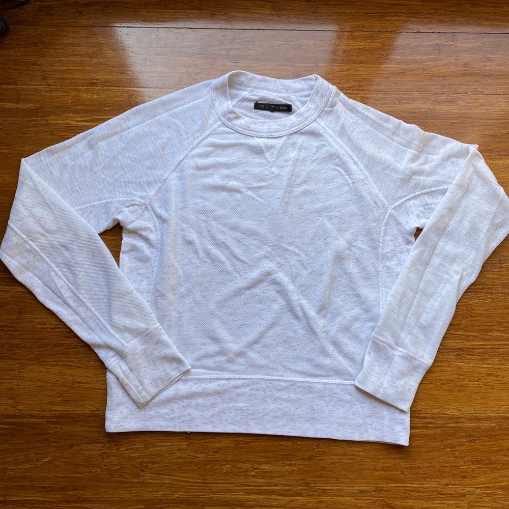 Rag and bone / Jean raglan sleeve textured cotton shirt - size small